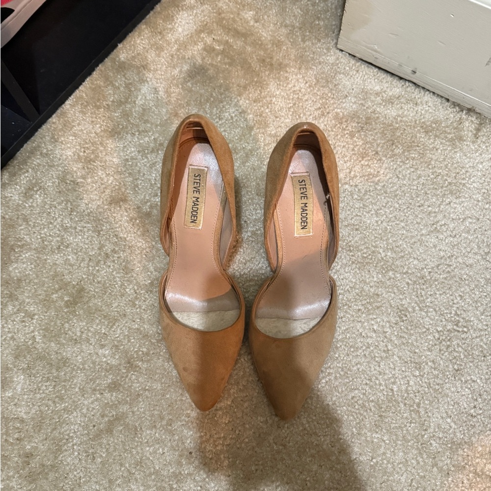 Steve Madden Brown Pointed Heels